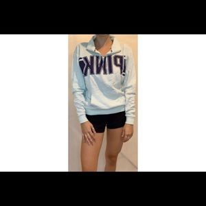 Half zip pullover sweatshirt